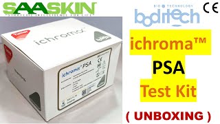 ichroma™ PSA Test Kit  UNBOXING  Prostate Specific Antigen PSA  Screening for Prostate Cancer [upl. by Clio538]