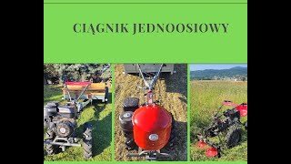 Ciągnik jednoosiowy  zastosowanie modyfikacje walking tractor [upl. by Cypro147]