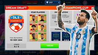 THE GREAT DREAM DRAFT WIN WITH MESSI  DLS 24 F T G HD BRO R2G [upl. by Forrest515]