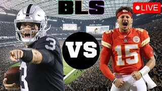 Raiders vs Chiefs LIVE STREAM REACTION [upl. by Watanabe353]