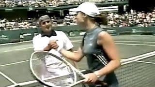 Martina Hingis vs Conchita Martinez 2001 Charleston SF Highlights [upl. by Azirb]