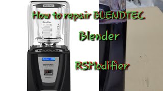 how to repair BLENDTEC blender [upl. by Bell]