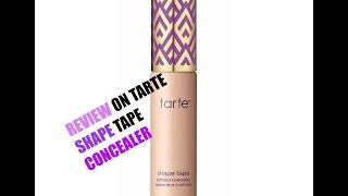 Tarte Shape Tape Concealer lightmediumhair tutorial [upl. by Eibrab]