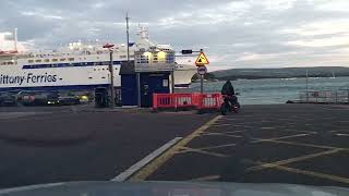 Big Ferry entering Poole Harbour 5723 Brittany Ferries Barfleur [upl. by Greenman81]