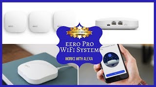 eero Pro WiFi System  Works with Alexa [upl. by Ahsenet]