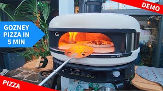 Gozney Dome Pizza in Under 5 minutes with Salim Gafayri  Demo Test [upl. by Cut]