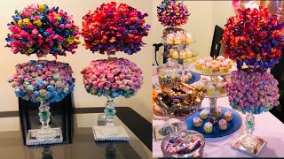 DIY lollipop tree for kids party amp wedding decorating ideas [upl. by Uyekawa]