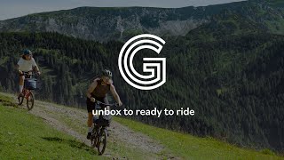 Brompton G Line  unbox unfold and ready to ride [upl. by Loeb548]