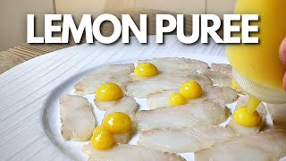 How to make LEMON PUREE at home  Michelin Star Technique [upl. by Wimsatt]