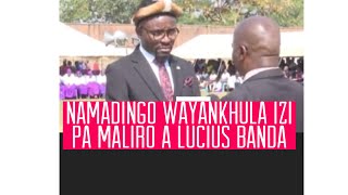 Namadingo’s Speech at Lucius Banda’s funeral Ceremony [upl. by Fanchette]