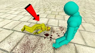 Dynamic NPCs Fight in Realistic Simulations with Active Ragdoll Physics [upl. by Manas110]