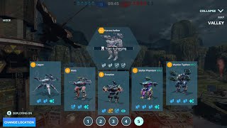 War Robots Dagon  Warrior Typhon amp Karura Aether I Gameplay WR 006 [upl. by Llehsem]