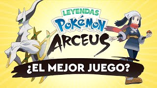 ¿EL MEJOR JUEGO DE POKÉMON  Reseña de Pokémon Legends Arceus [upl. by Massingill]