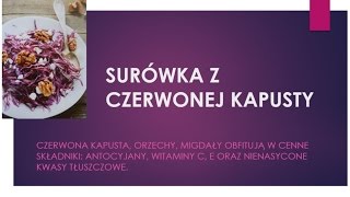 SURÓWKA Z CZERWONEJ KAPUSTY [upl. by Auoz]