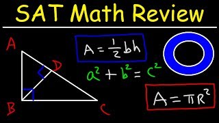 SAT Math Test Prep Online Crash Course Algebra amp Geometry Study Guide Review FunctionsYoutube [upl. by Kcirrag309]