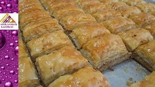 El Açması Bütün Püf Noktalarıyla Baklava Yapımı Pratik Yemek Tarifleri [upl. by Zuzana]