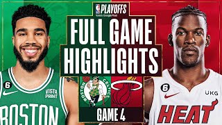 2 CELTICS at 8 HEAT  FULL GAME 4 HIGHLIGHTS  May 23 2023 [upl. by Ecnahoy406]