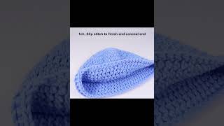 How to Crochet Baby Hat 612 Months 1 Hour Learn to Crochet Beanie for Beginners Bonnet Tutorial [upl. by Atterbury]