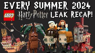 EVERY LEGO HARRY POTTER SUMMER 2024 SET LEAK RECAP amp ANALYSIS [upl. by Joselyn]