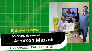 Voz de Brasilia Entrevista com o Secretario de Futebol Athirson Mazzoli [upl. by Bennet334]