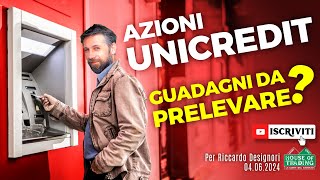 Azioni UNICREDIT da vendere o comprare con taglio tassi BCE [upl. by Ppilihp]