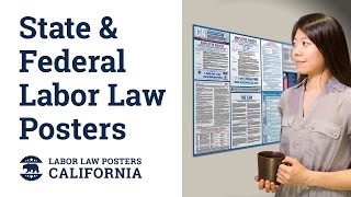 California State and Federal Labor Law Poster Video [upl. by Aicirtal]