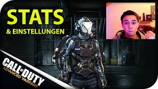 Meine Statistiken amp Grafikeinstellungen  Call of Duty Advanced Warfare [upl. by Inittirb]