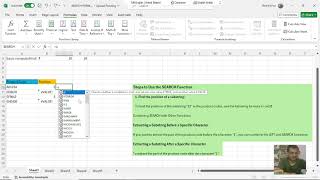 SEARCH with TRIM ABS ISNUMBER IFERROR Function in Excel in Hindi apnadigitaladvancecomputeretah [upl. by Voss]