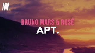 ROSÉ amp Bruno Mars  APT LetraLyrics [upl. by Gnat]