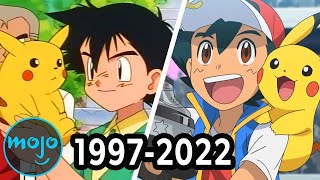 Top 26 Pokemon Anime Moments of Each Year 19972022 [upl. by Ecnadnac]