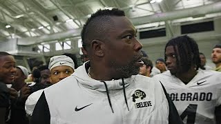 Coach Warren Sapp FPF First Person Footage at Colorado Buffaloes Football Practice [upl. by Linnie]