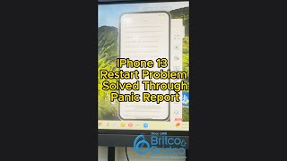 Iphone 13 Restart problem solved through panic report [upl. by Aikat746]