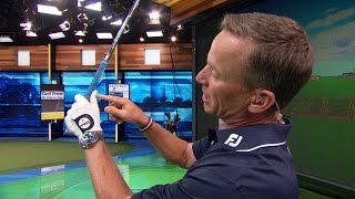 How to Grip the Club Correctly  Golf Channel [upl. by Nairdad]