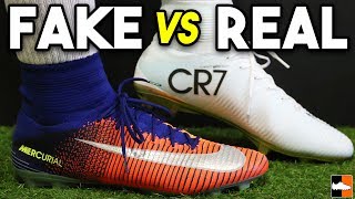 Are These The Best FAKE CR7 Boots Ever 98 Cant Tell [upl. by Yntrok233]