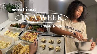 Une semaine dans mes repas étudiant 🥗🥙I Meal prep idées recettes étudiante petit budget [upl. by Babara]