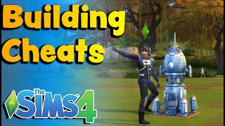 Sims 4 Building Cheats  How to Use Them All PC PS4 and Xbox One [upl. by Noswal]