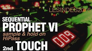 DSI SEQUENTIAL PROPHET 6  2nd  TWEAKING SampH CHORDS [upl. by Beverlee]