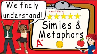 Similes and Metaphors  Award Winning Similes and Metaphors Teaching Video  New [upl. by Lacym]