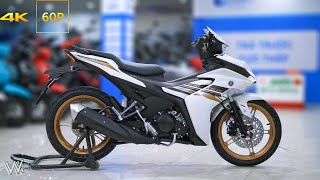 Yamaha EXCITER 155 VVA ABS 2024 PB Cao Cấp Trắng Vàng ➖ Walkaround ❗️❗️ [upl. by Ameluz]