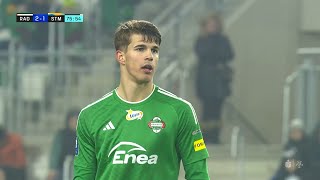 Luka Vuskovic impressive performance vs Stal Mielec [upl. by Salvay629]