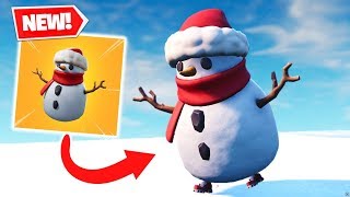 The NEW Sneaky Snowman ONLY Challenge in Fortnite Battle Royale w Mully [upl. by Mccormick]