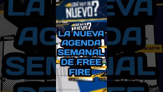 La nueva agenda semanal de free fire agendasemanal freefire [upl. by Anib596]