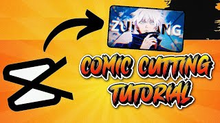 COMIC CUTTING AND TYPESETTING TUTORIAL  CAPCUT [upl. by Nylrahs]