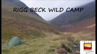 RIGG BECK WILD CAMP via Buttermere ft WILD COUNTRY HELM 1 COMPACT [upl. by Omari532]