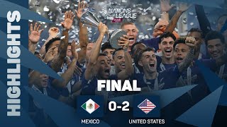 Highlights  Mexico vs United States  202324 Concacaf Nations League Final [upl. by Nodal745]