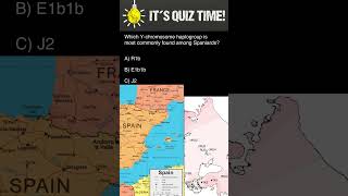 Which Ychromosome haplogroup is most commonly found among Spaniards [upl. by Nolyak]