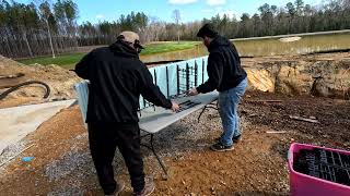 Assembling the Nudura One Panels for the ICF Pool [upl. by Lynden586]