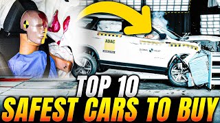 Top 10 Safest Cars To Buy In 2024  10 Most Best And Safest Cars [upl. by Tebor]