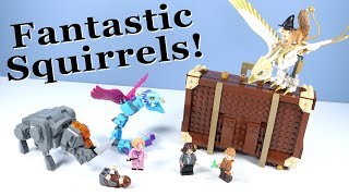 LEGO Fantastic Beasts Newts Case of Magical Creatures Review [upl. by Cheyney]