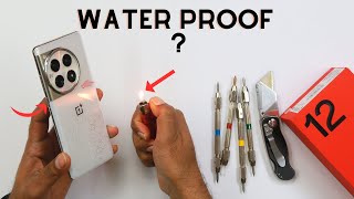 Hidden SECRETS of New OnePlus 12  Durability amp Water Test [upl. by Ariamoy]